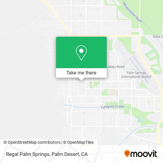 Regal Palm Springs map