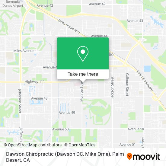 Dawson Chiropractic (Dawson DC, Mike Qme) map