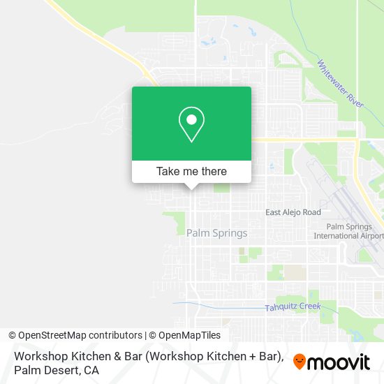 Workshop Kitchen & Bar map