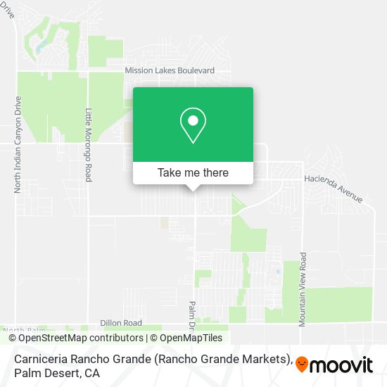Carniceria Rancho Grande (Rancho Grande Markets) map