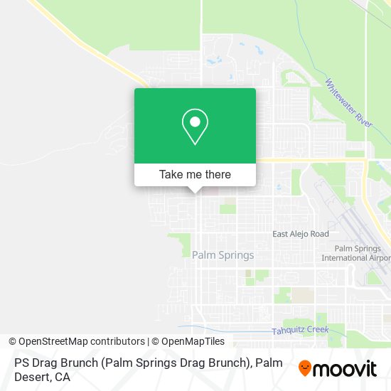 Mapa de PS Drag Brunch (Palm Springs Drag Brunch)