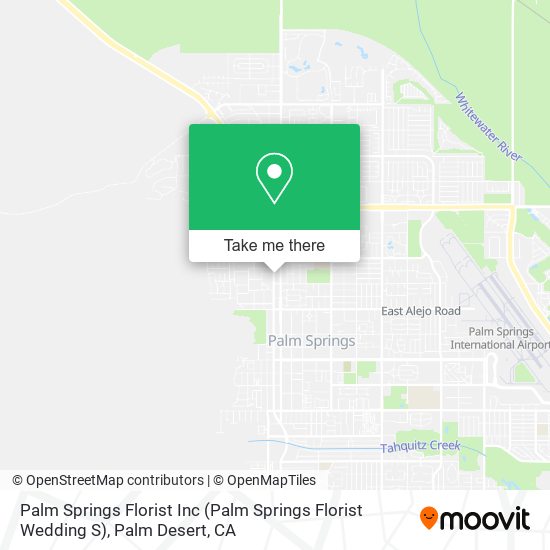 Palm Springs Florist Inc (Palm Springs Florist Wedding S) map