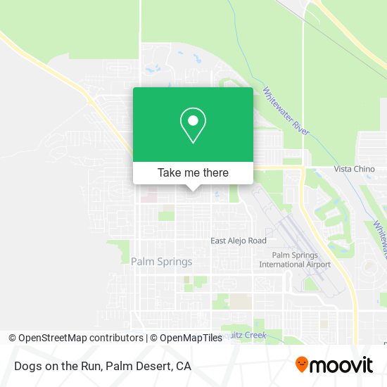 Dogs on the Run map