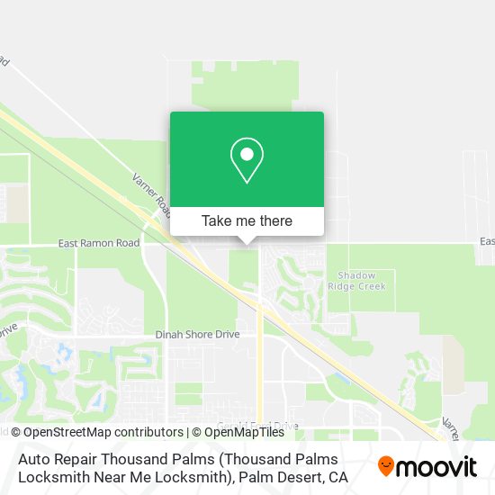 Auto Repair Thousand Palms (Thousand Palms Locksmith Near Me Locksmith) map
