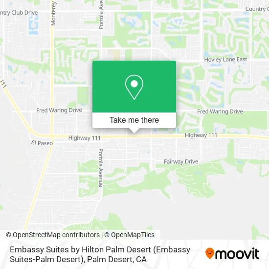 Embassy Suites by Hilton Palm Desert (Embassy Suites-Palm Desert) map