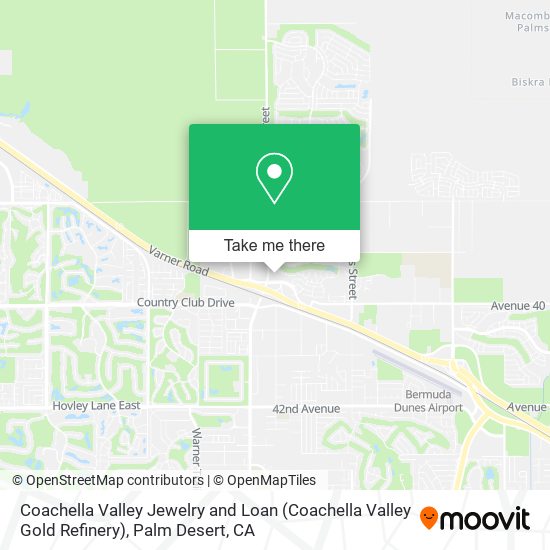 Coachella Valley Jewelry and Loan (Coachella Valley Gold Refinery) map