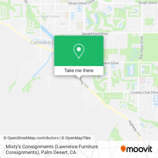 Mapa de Misty's Consignments (Lawrence Furniture Consignments)