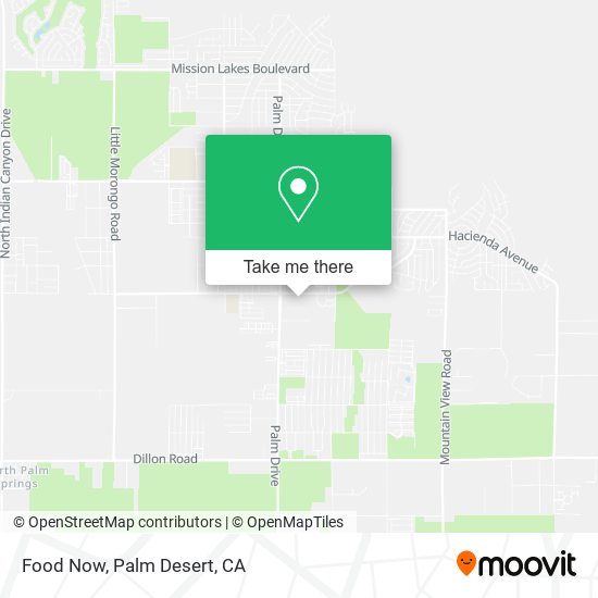 Food Now map
