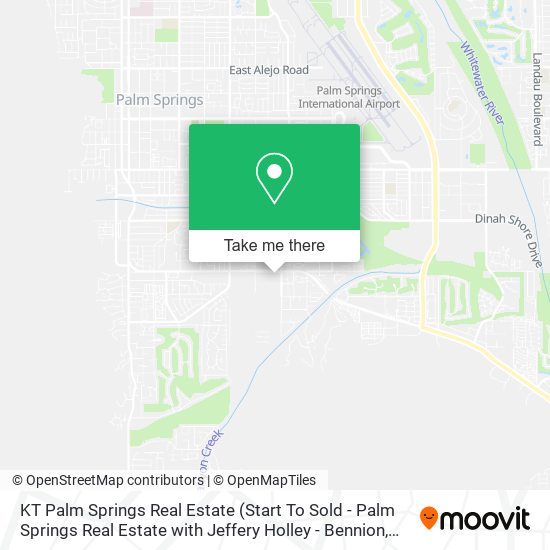 KT Palm Springs Real Estate map