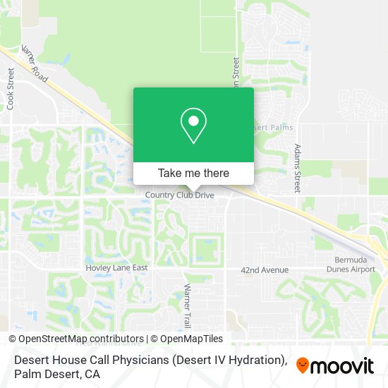 Desert House Call Physicians (Desert IV Hydration) map
