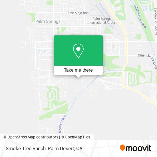 Mapa de Smoke Tree Ranch