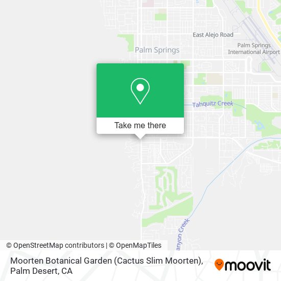 Mapa de Moorten Botanical Garden (Cactus Slim Moorten)