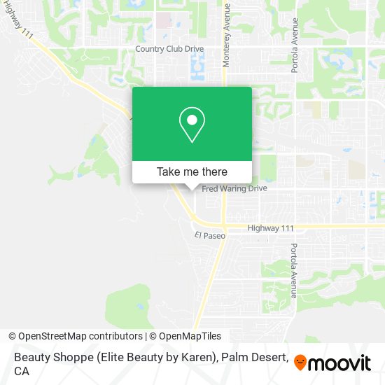 Beauty Shoppe (Elite Beauty by Karen) map