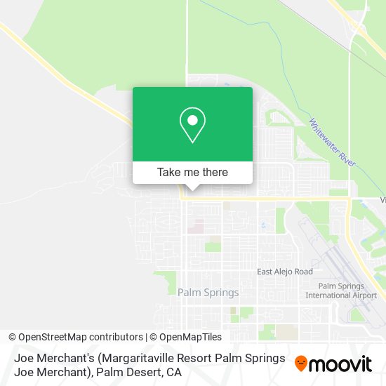 Mapa de Joe Merchant's (Margaritaville Resort Palm Springs Joe Merchant)