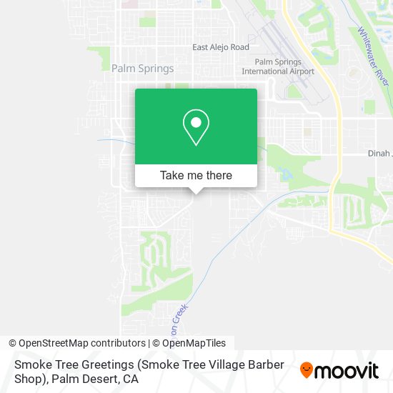 Mapa de Smoke Tree Greetings (Smoke Tree Village Barber Shop)