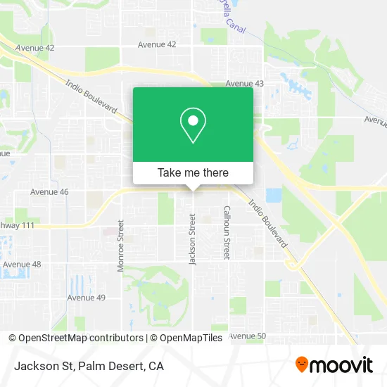 Jackson St map