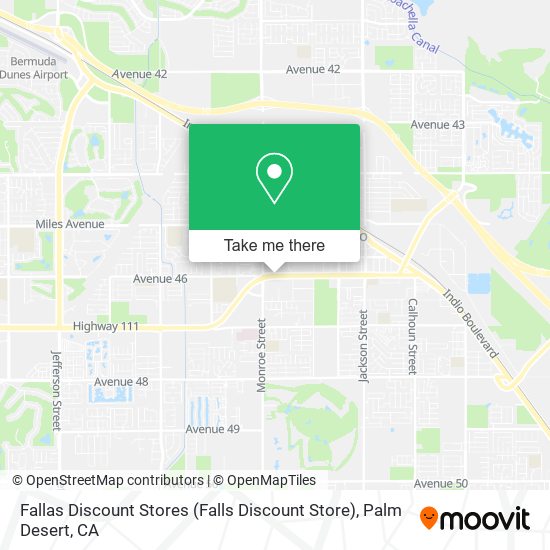 Fallas Discount Stores (Falls Discount Store) map