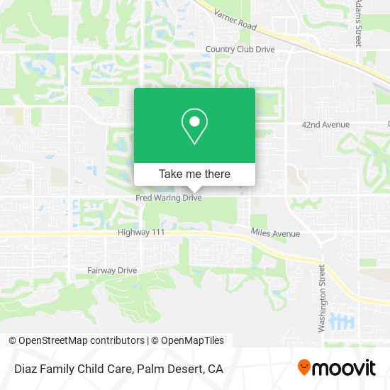 Diaz Family Child Care map