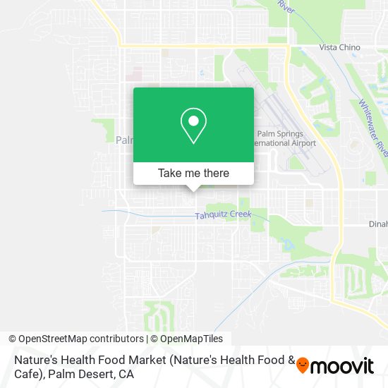 Mapa de Nature's Health Food Market