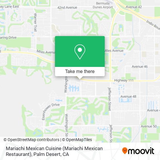 Mapa de Mariachi Mexican Cuisine (Mariachi Mexican Restaurant)