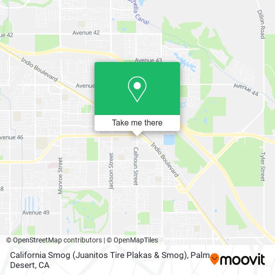 California Smog (Juanitos Tire Plakas & Smog) map