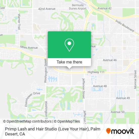 Primp Lash and Hair Studio (Love Your Hair) map