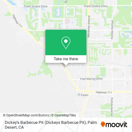 Dickey's Barbecue Pit (Dickeys Barbecue Pit) map