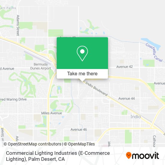 Mapa de Commercial Lighting Industries (E-Commerce Lighting)