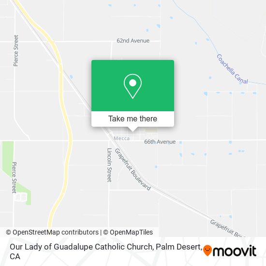 Our Lady of Guadalupe Catholic Church map