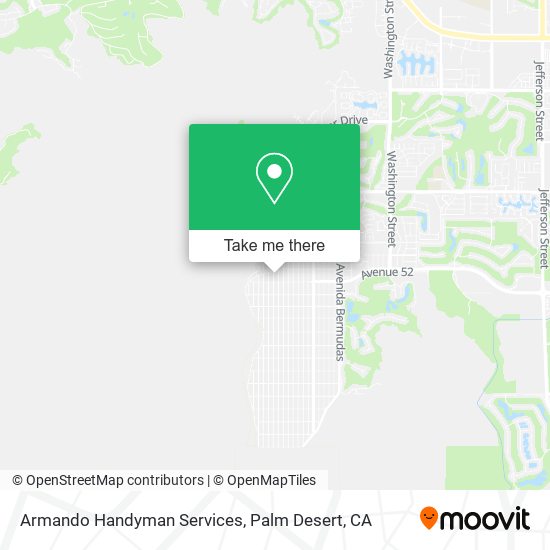 Armando Handyman Services map