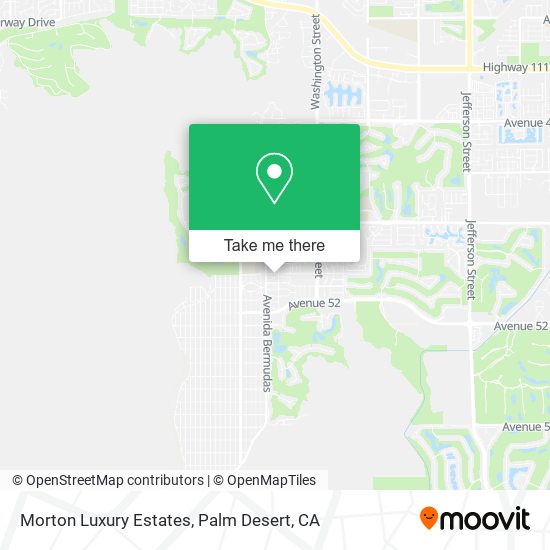 Morton Luxury Estates map