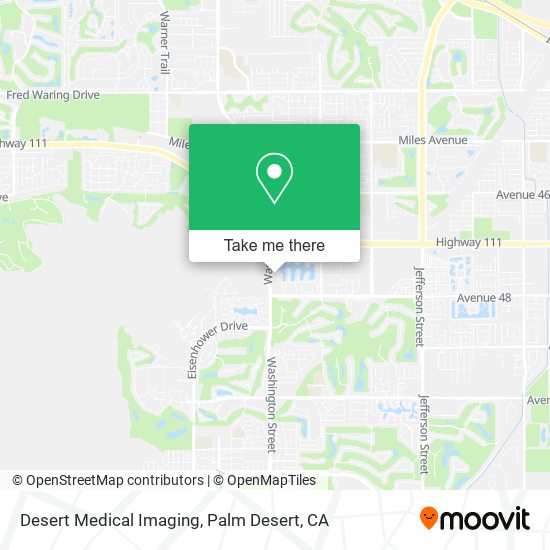 Desert Medical Imaging map