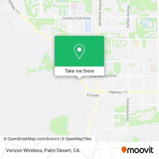 Verizon Wireless map