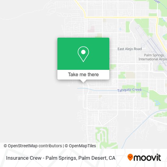 Insurance Crew - Palm Springs map
