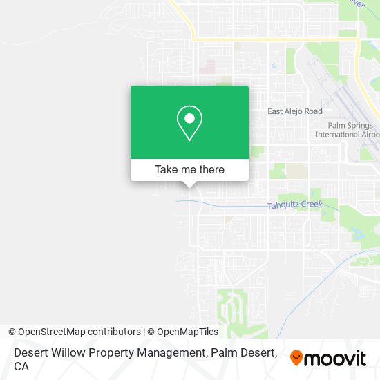 Desert Willow Property Management map