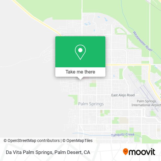 Mapa de Da Vita Palm Springs