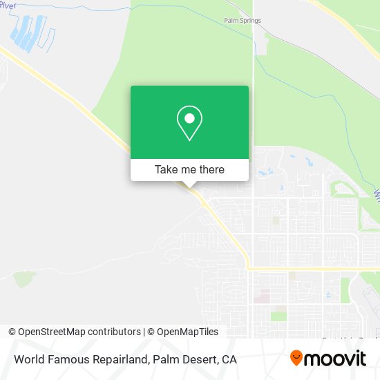 World Famous Repairland map