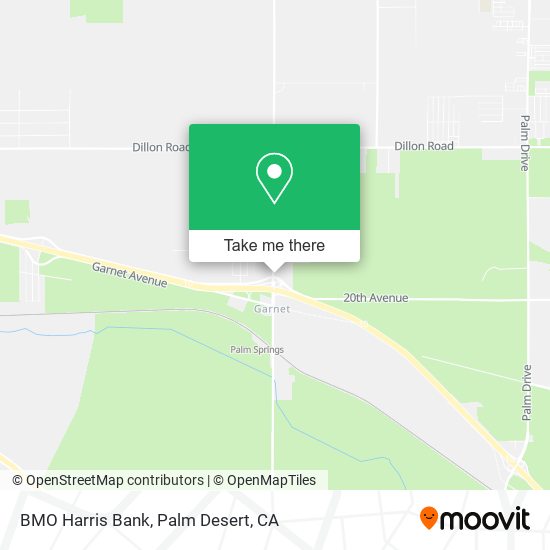 BMO Harris Bank map