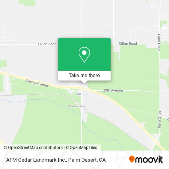 ATM Cedar Landmark Inc. map