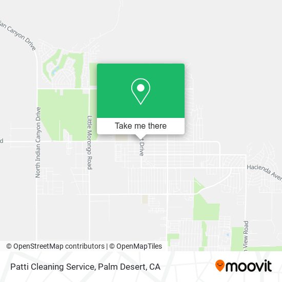 Mapa de Patti Cleaning Service