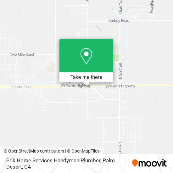 Erik Home Services Handyman Plumber map