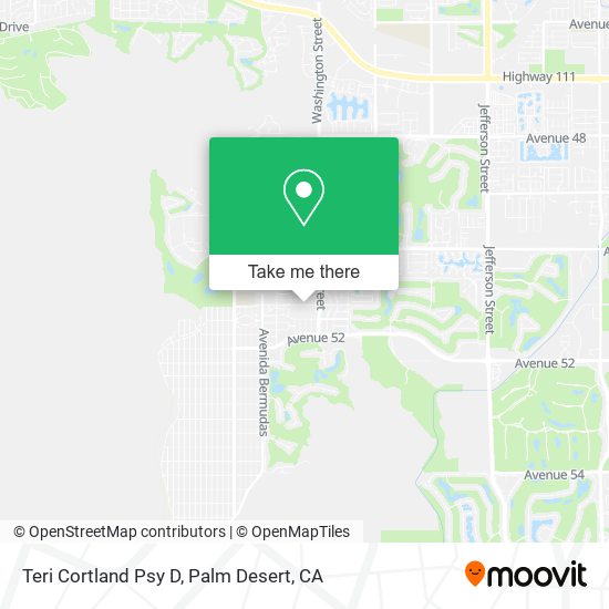 Teri Cortland Psy D map