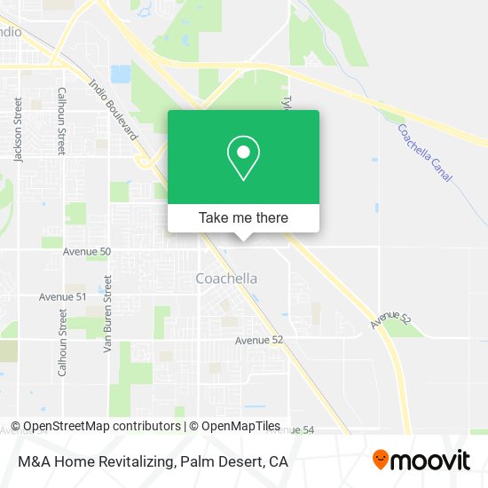 Mapa de M&A Home Revitalizing