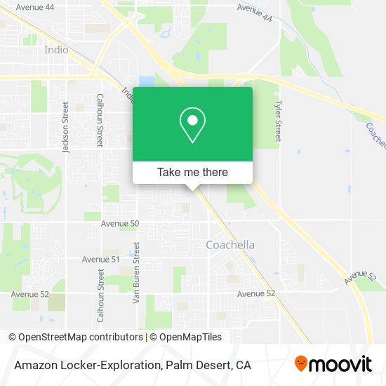 Amazon Locker-Exploration map