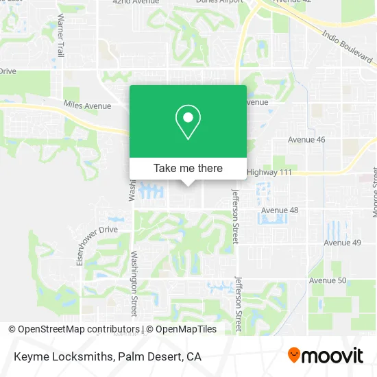 Keyme Locksmiths map
