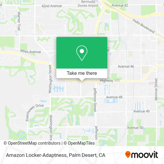 Amazon Locker-Adaptness map