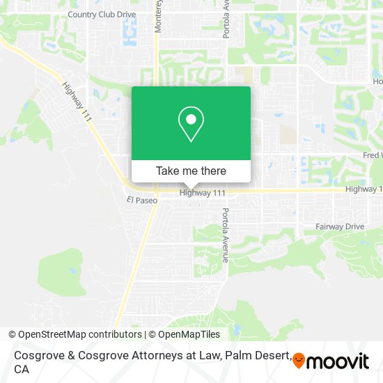 Cosgrove & Cosgrove Attorneys at Law map