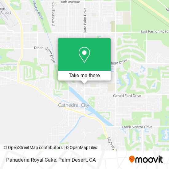 Mapa de Panaderia Royal Cake