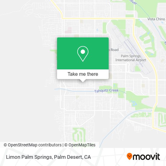 Mapa de Limon Palm Springs