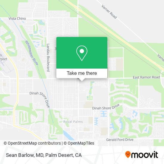 Sean Barlow, MD map